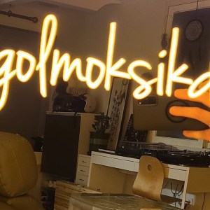 후광간판 LED거울 거울간판 LED조명거울 004 셀카존 포토존 미러사인 거울후광 후광사인 거울디자인