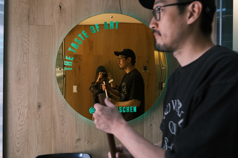 거울간판 LED거울 골드거울 011 거울사인 주문제작거울 거울샷 셀카존