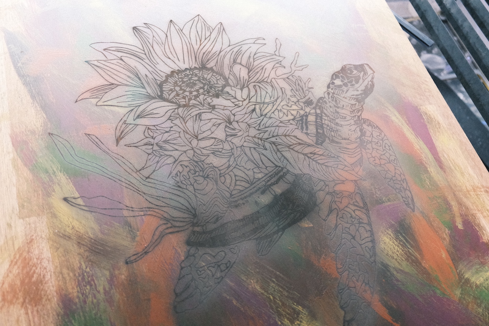 해바라기 그림 인테리어 선물21