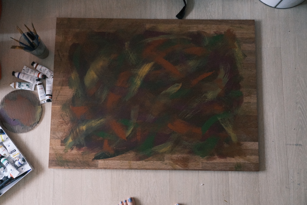 해바라기 그림 인테리어 선물4