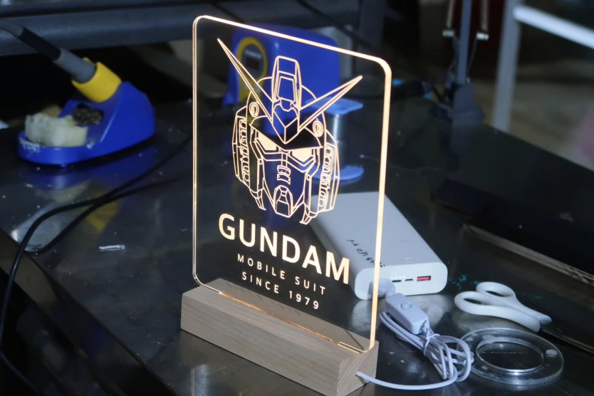 GUNDAM 쇼케이스용 사인